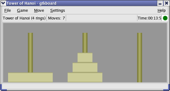 Tower of Hanoi screenshot